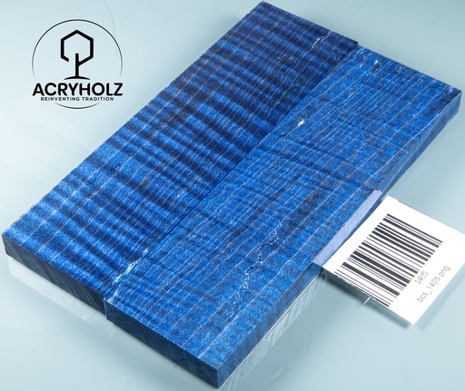 [1405] Ahorn Griffschalen stabilisiert | 150x44x10 | acryholz | Messergriff | 1405