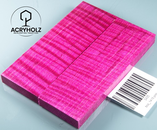 [1415] Ahorn Griffschalen stabilisiert | 120x40x10 | acryholz | Messergriff | 1415